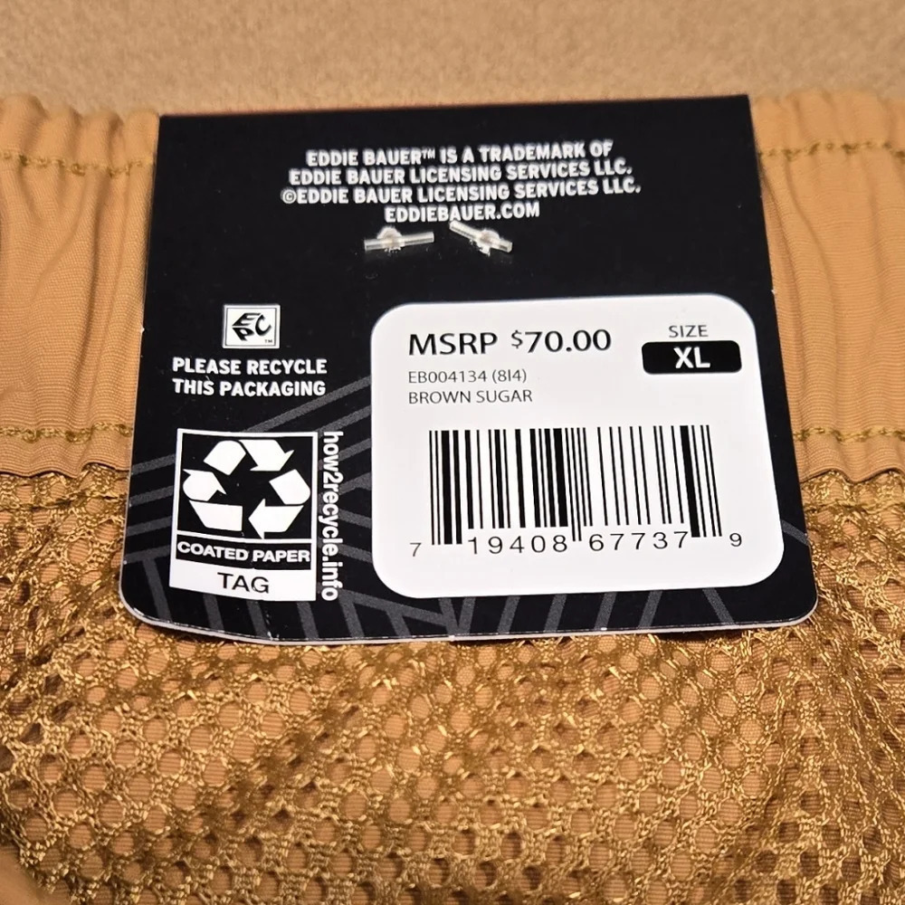 Nwt Eddie Bauer Ripstop Tech shorts - Picture 3 of 5